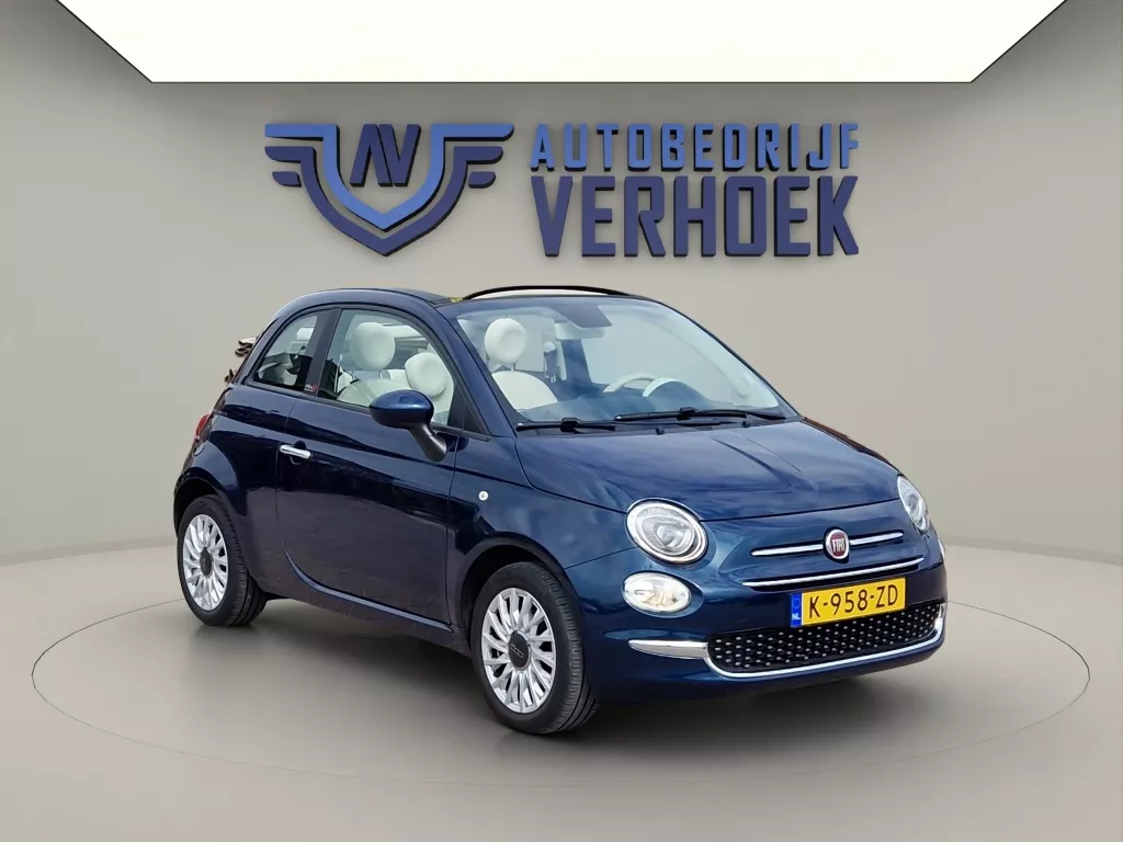 Fiat 500C 1.0 Hybrid Dolcevita Cabrio - NL Auto - Cruise Control