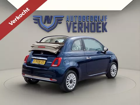 Fiat 500C 1.0 Hybrid Dolcevita Cabrio - NL Auto - Cruise Control